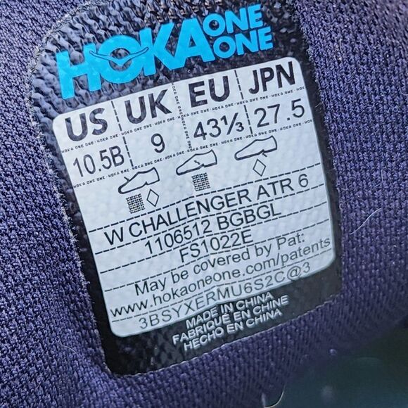 HOKA CHALLENGER ATR 6 - Womens Sneakers - SIZE 10.5B - Picture 9 of 9